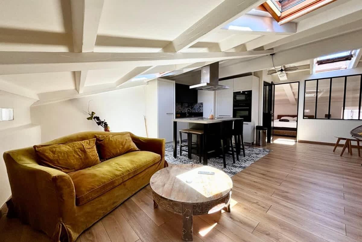Charmant T2 Au Coeur D'Ajaccio, Ac 阿雅克肖 外观 照片